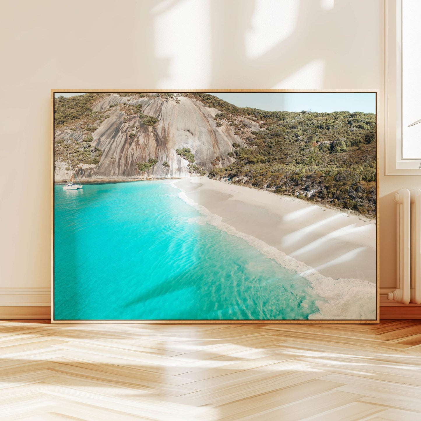 Misery Beach Photography Framed Canvas Albany image 2