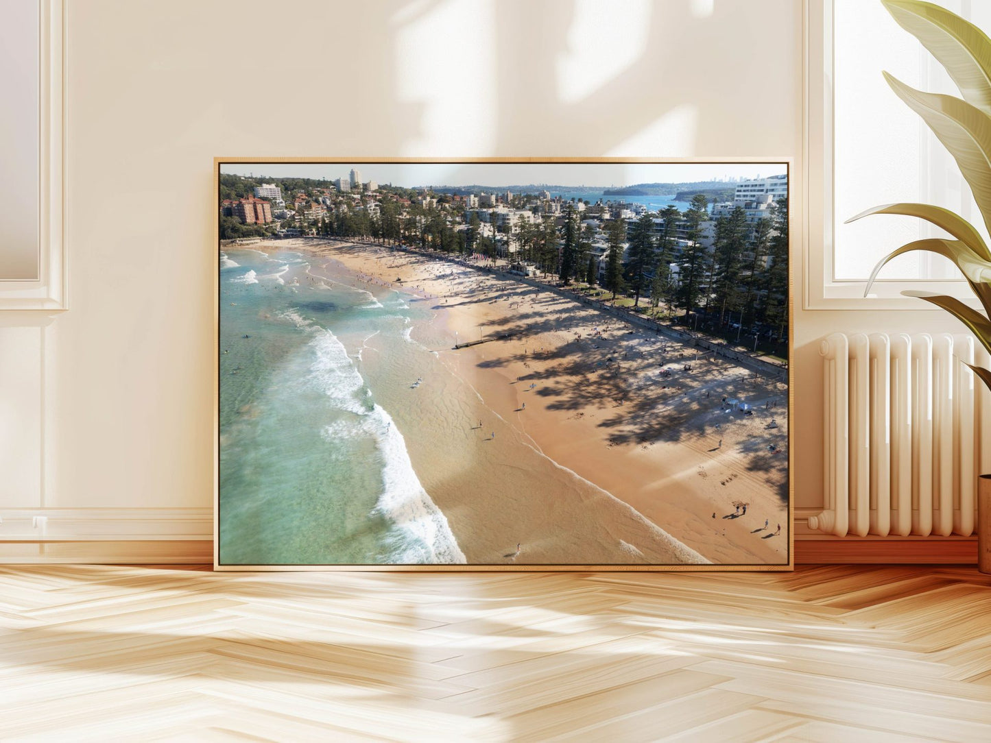 Manly Beach Surfer Canvas Wall Art Sydney image 2