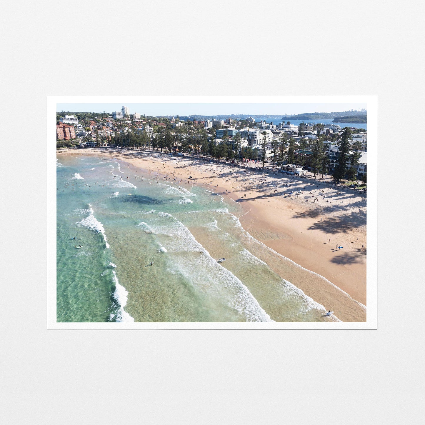 Manly Beach fine art paper print