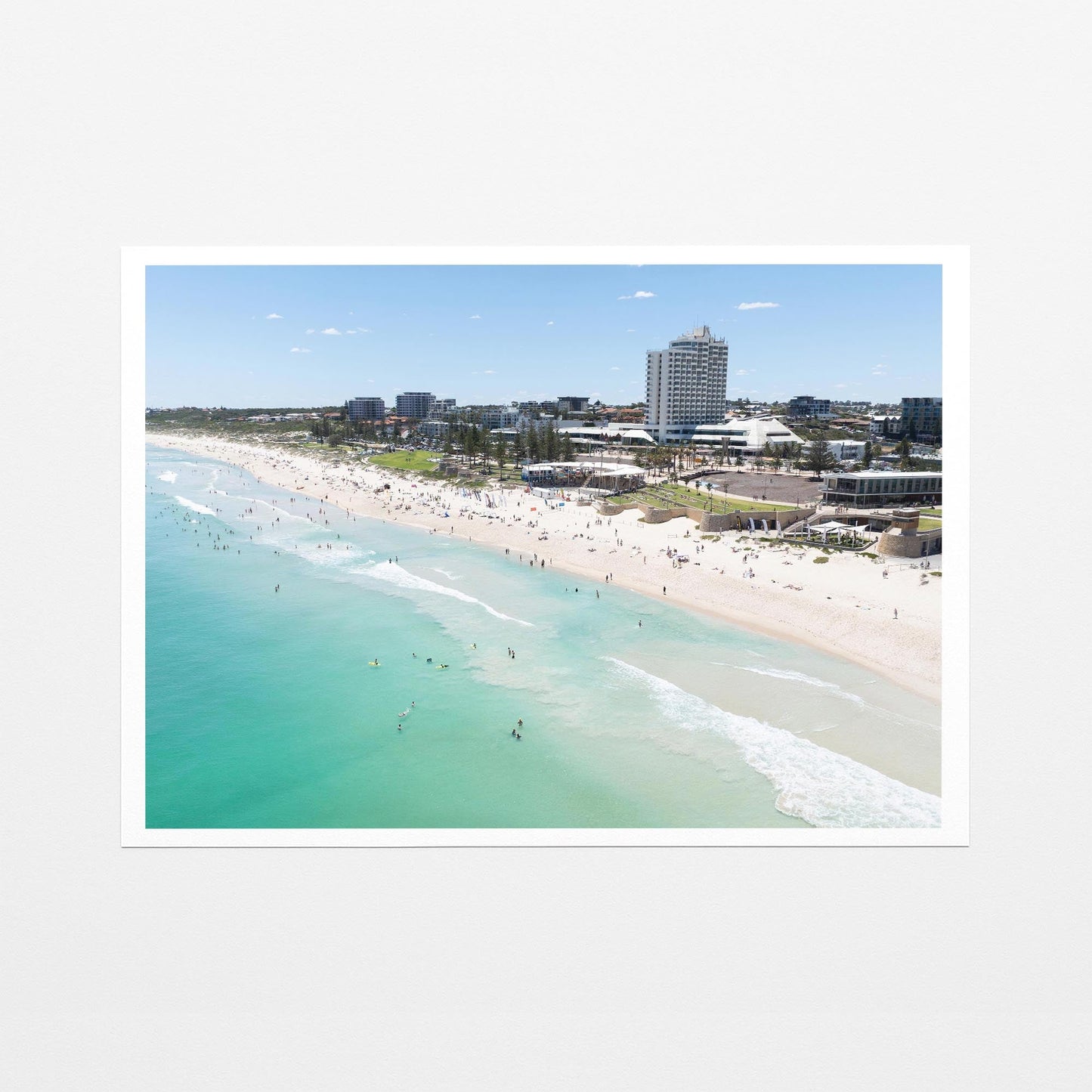 Scarborough Beach fine art paper print