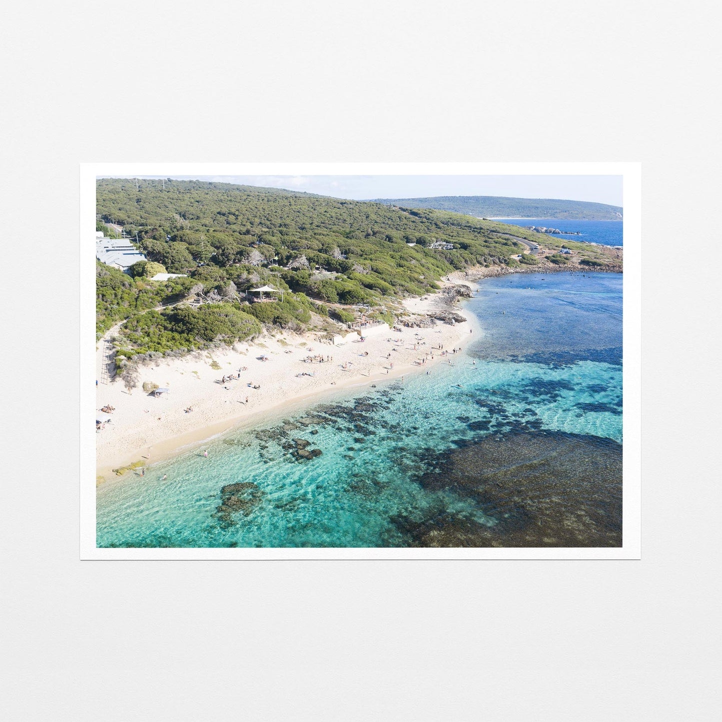 Yallingup coast fine art paper print