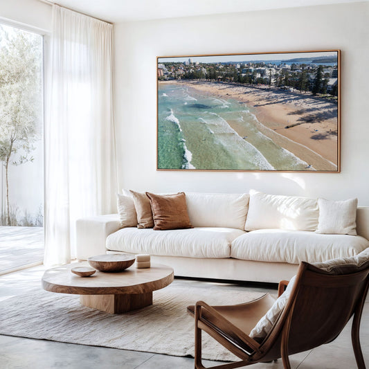 Manly Beach Living Room Art