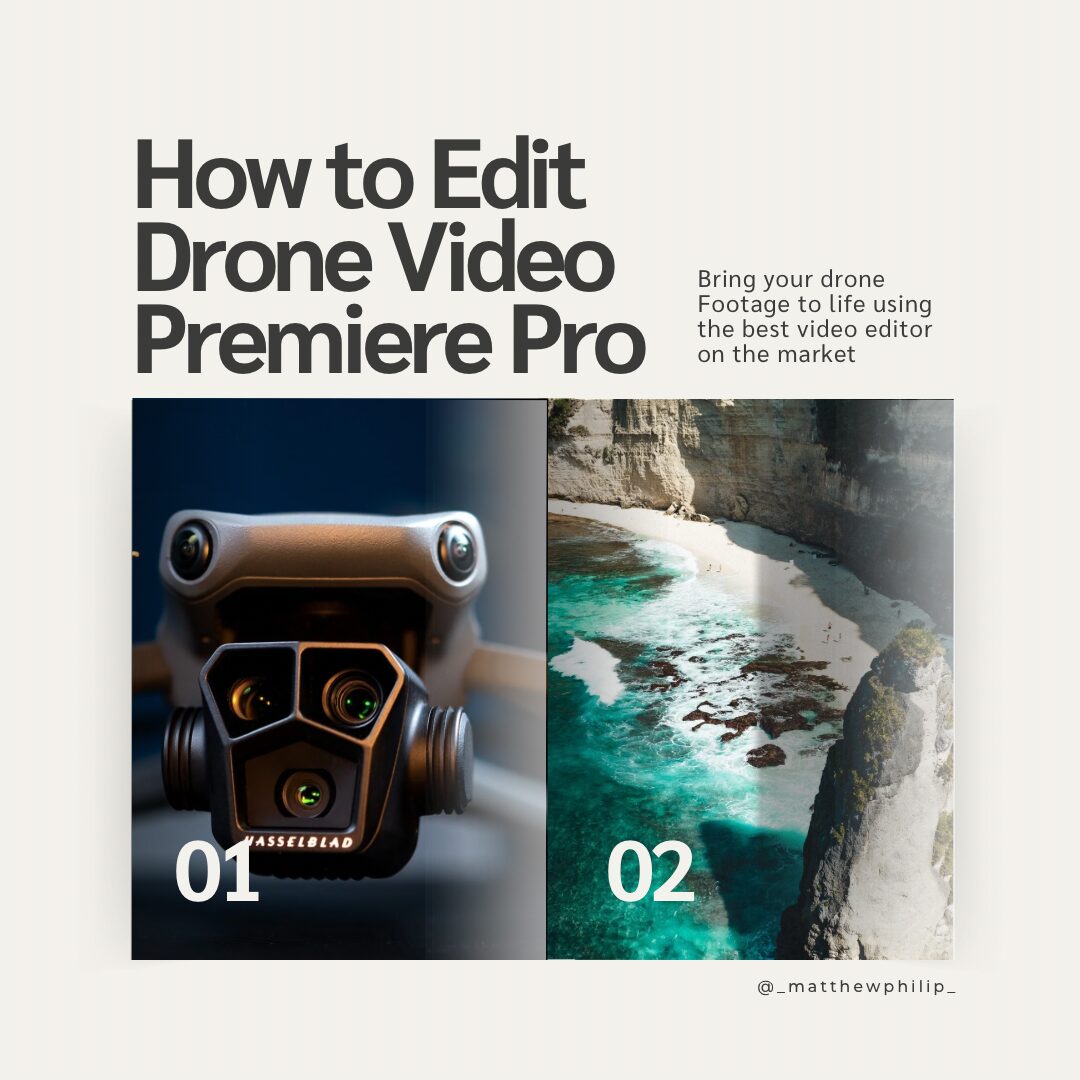 How to edit drone video in Premiere Pro