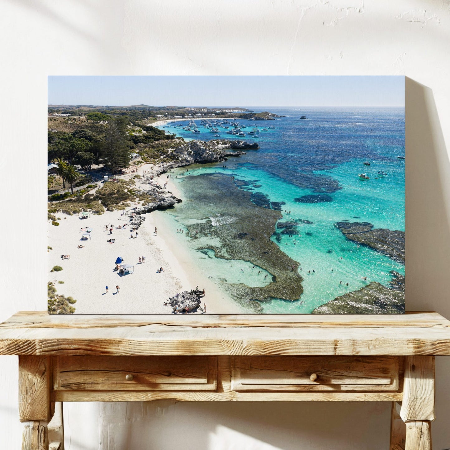 The Basin Rottnest Island Canvas Wall Art