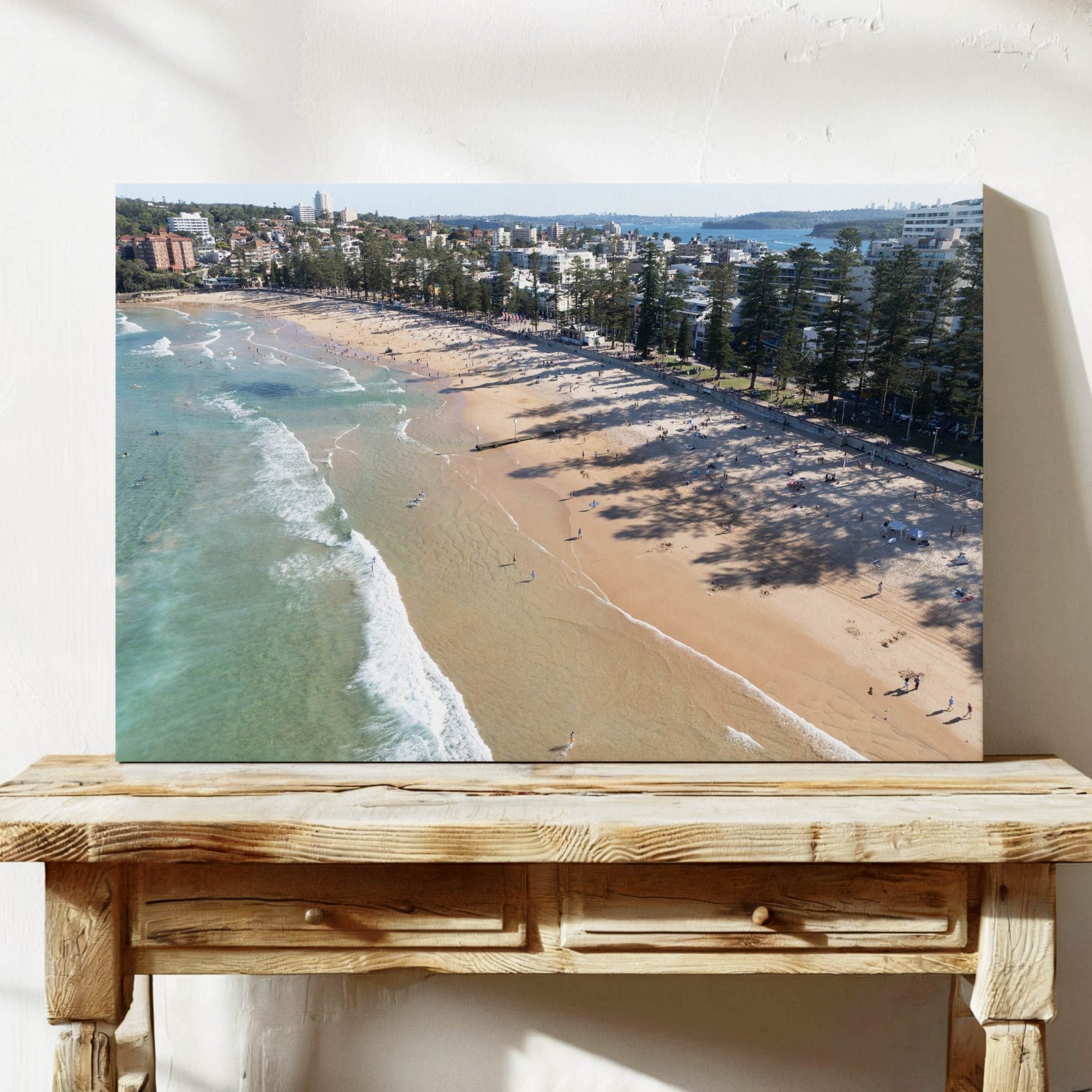 Manly Beach Surfer Canvas Wall Art Sydney
