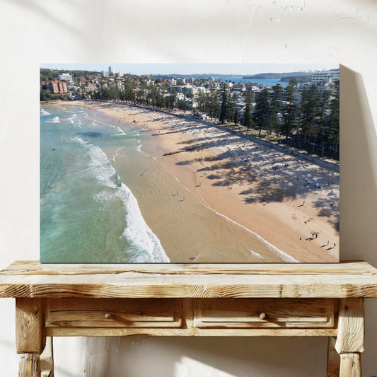 Manly Beach Surfer Canvas Wall Art Sydney