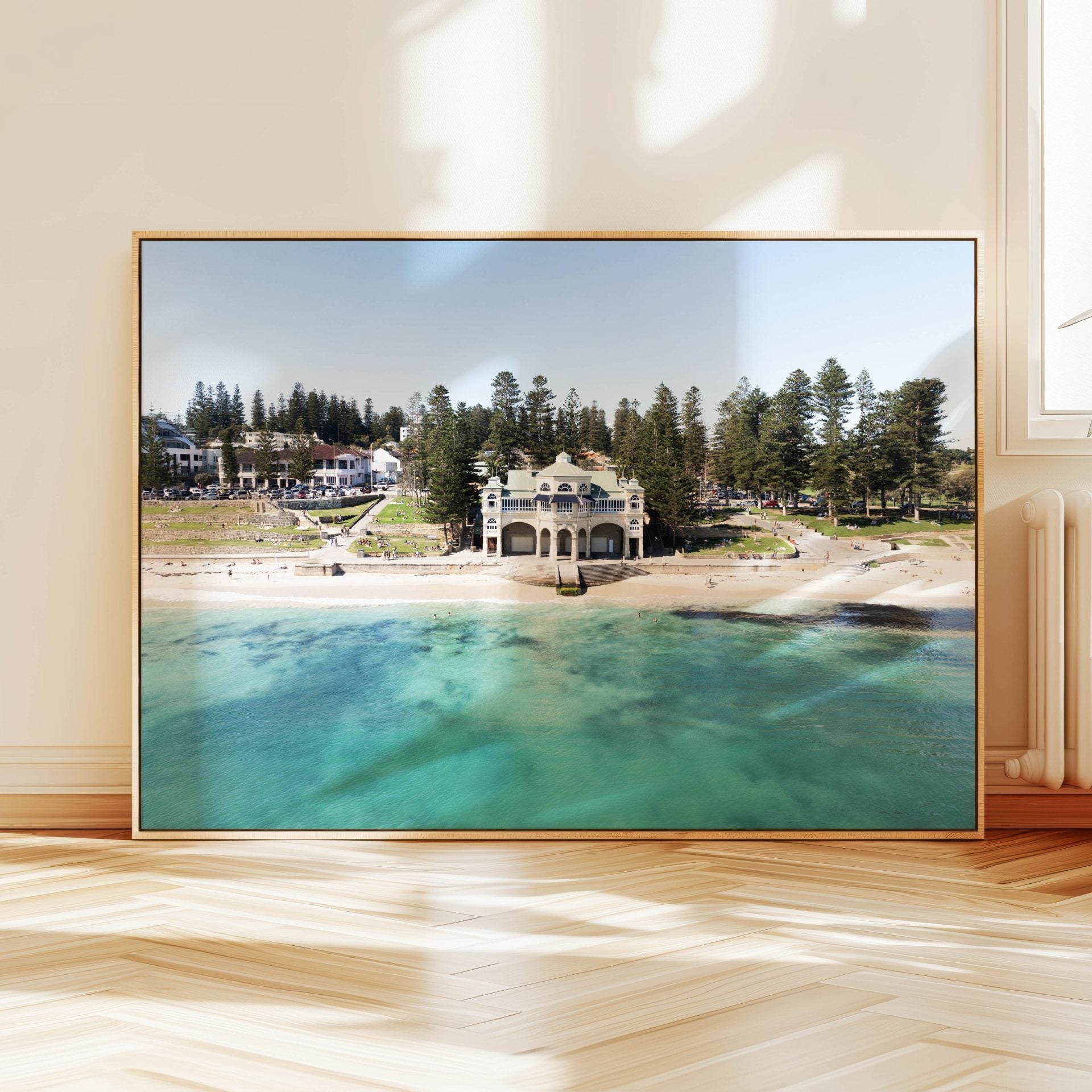 Cottesloe Beach Framed Canvas Wall Art Perth image 2