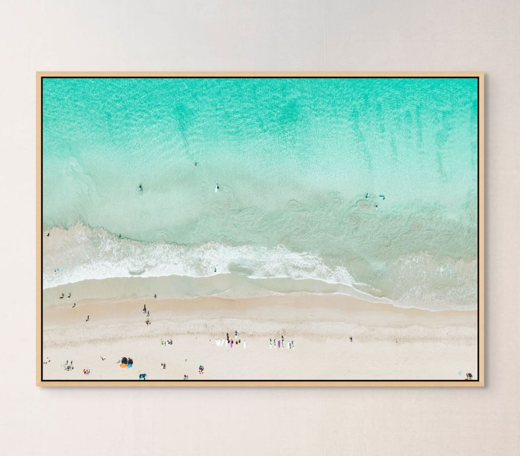 Ocean Photography Three Piece Canvas Wall Art image 2