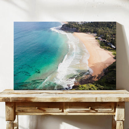 Bilgola Beach Canvas Art Sydney