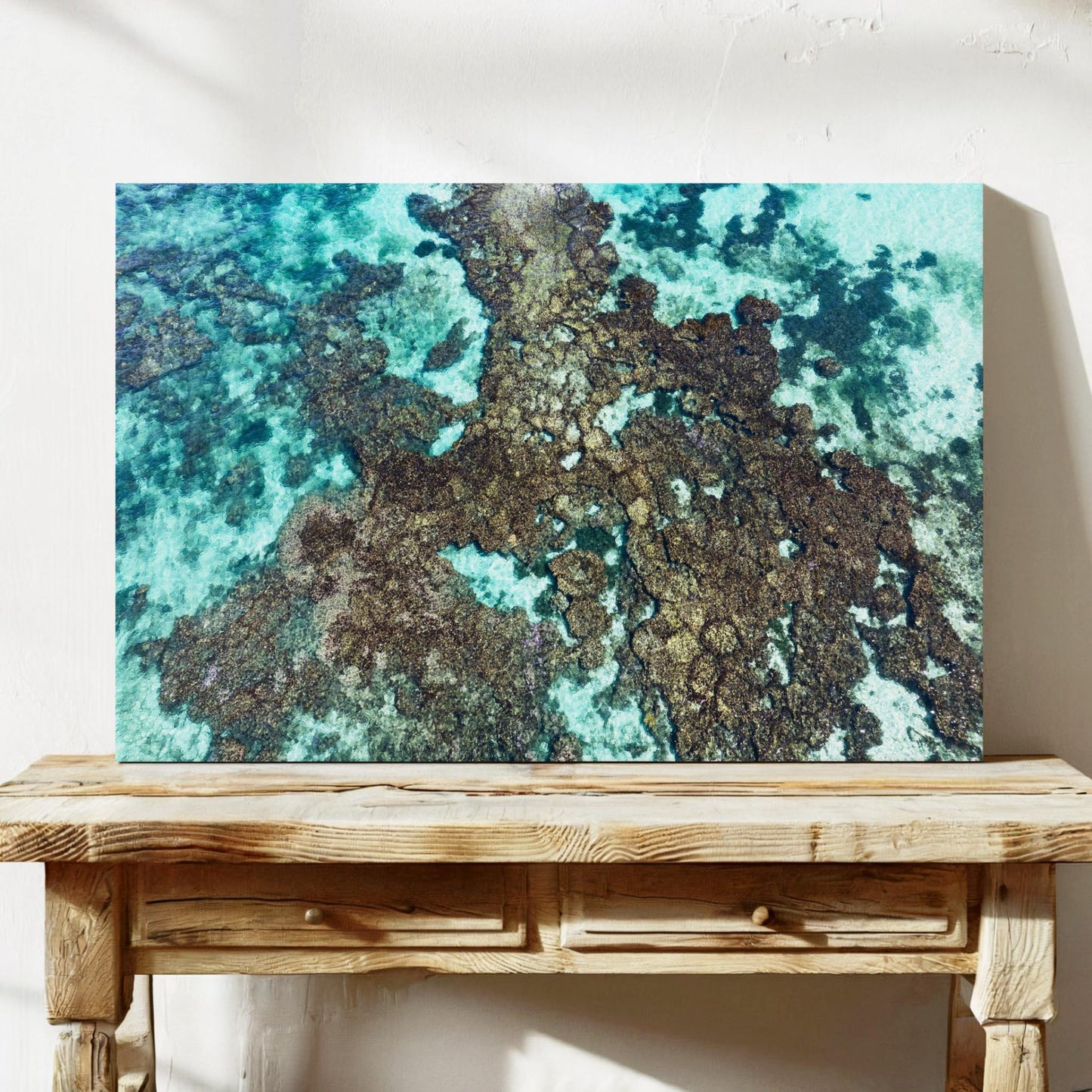 Ocean Reef Framed Canvas Rottnest Island