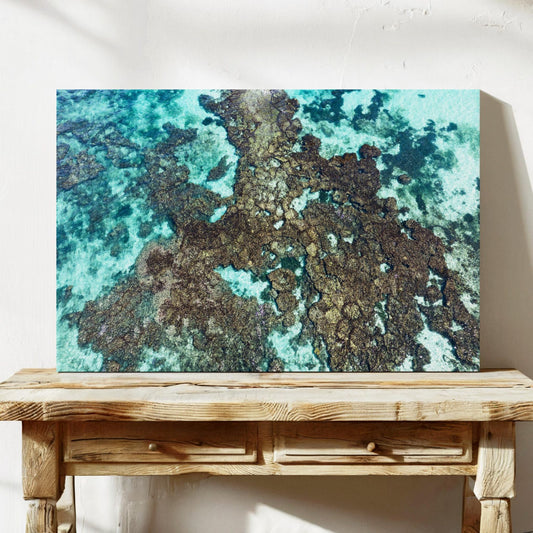Ocean Reef Framed Canvas Rottnest Island
