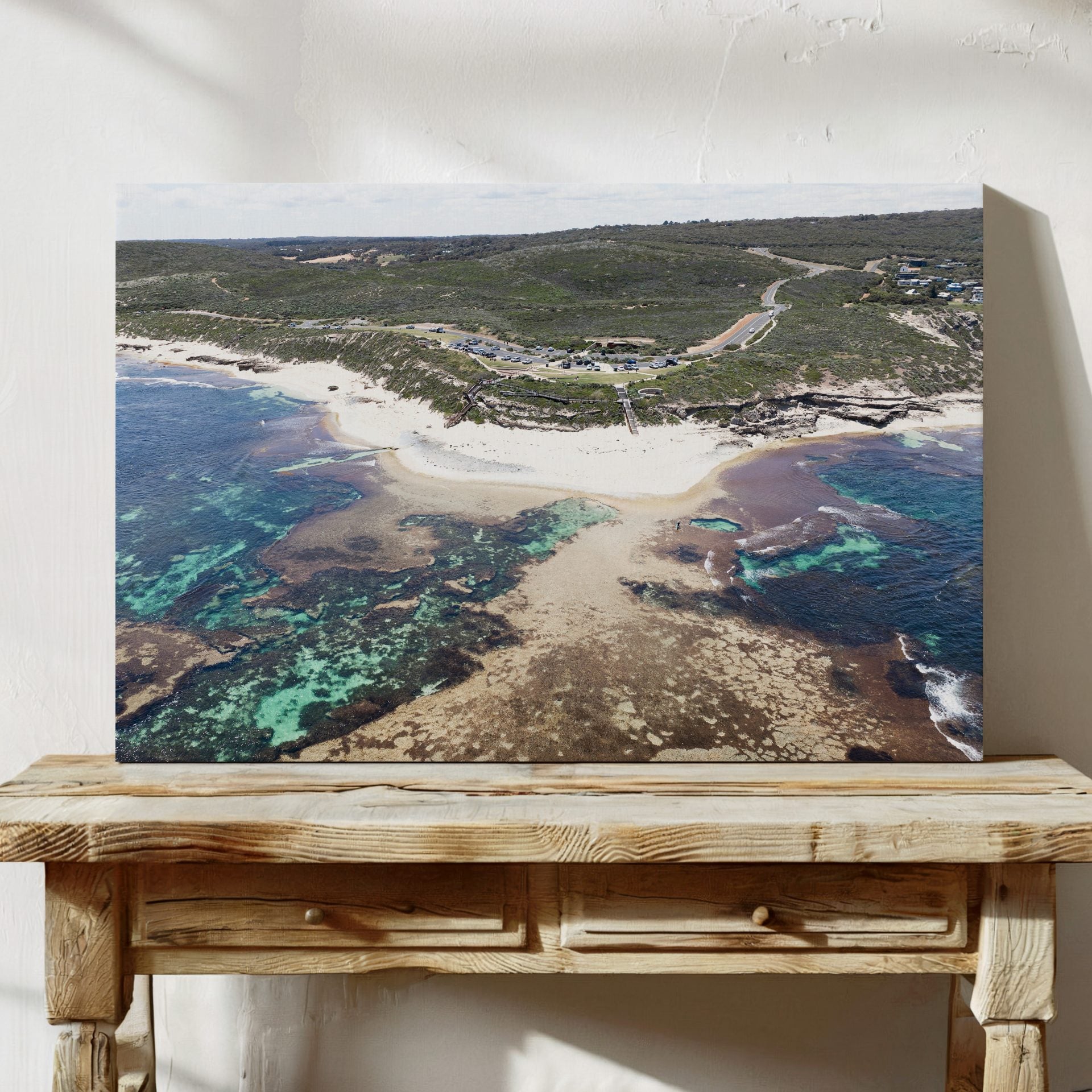 Surfers Point Margaret River Canvas Wall Art