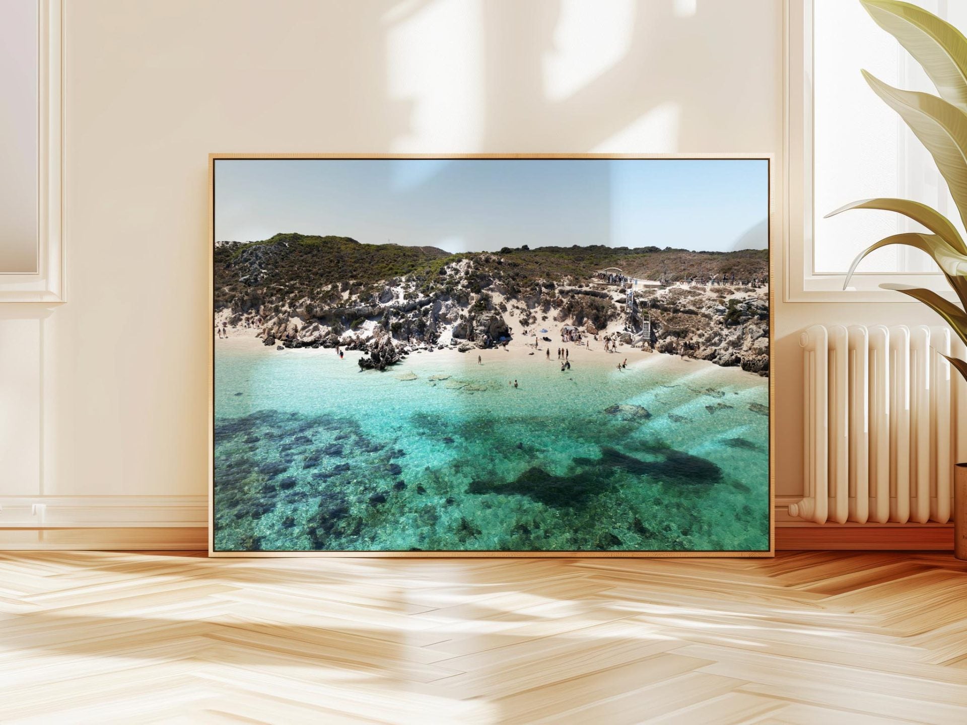 Salmon Bay Coastal Photography Framed Prints image 2