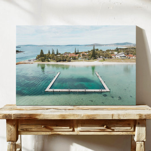 Emu Point Framed Canvas Art Albany WA