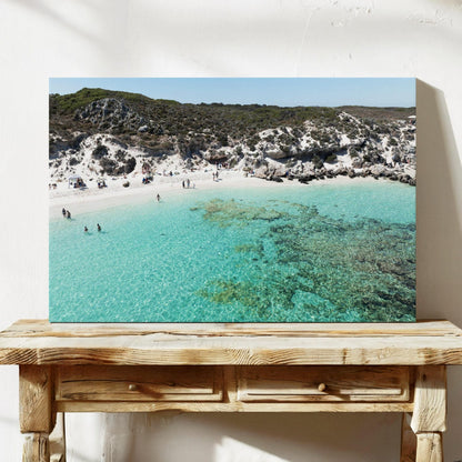 Salmon Bay Rottnest Island Framed Wall Art