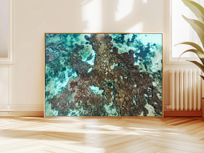 Ocean Reef Framed Canvas Rottnest Island image 2