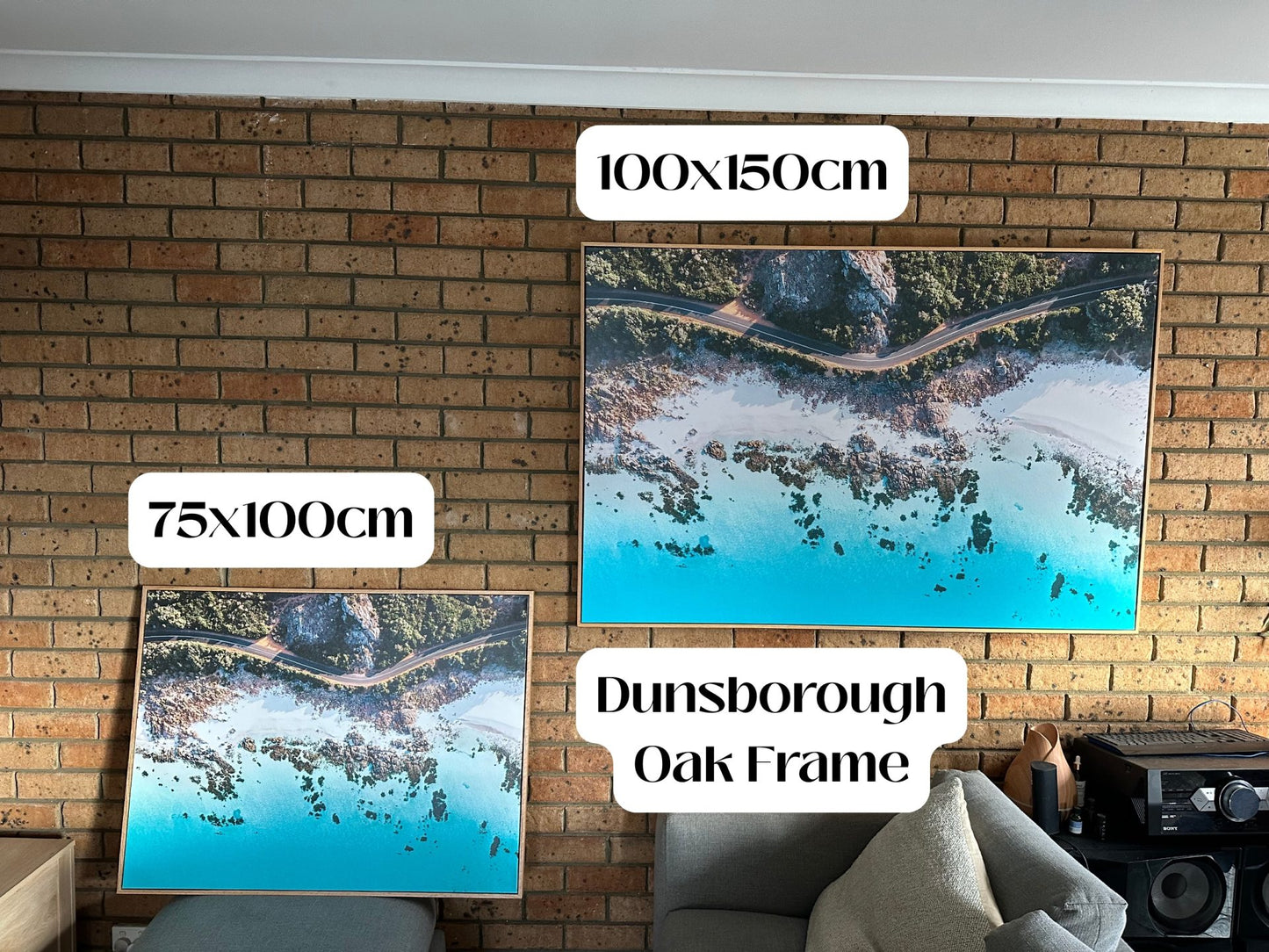 Dunsborough Coastal Framed Canvas image 2