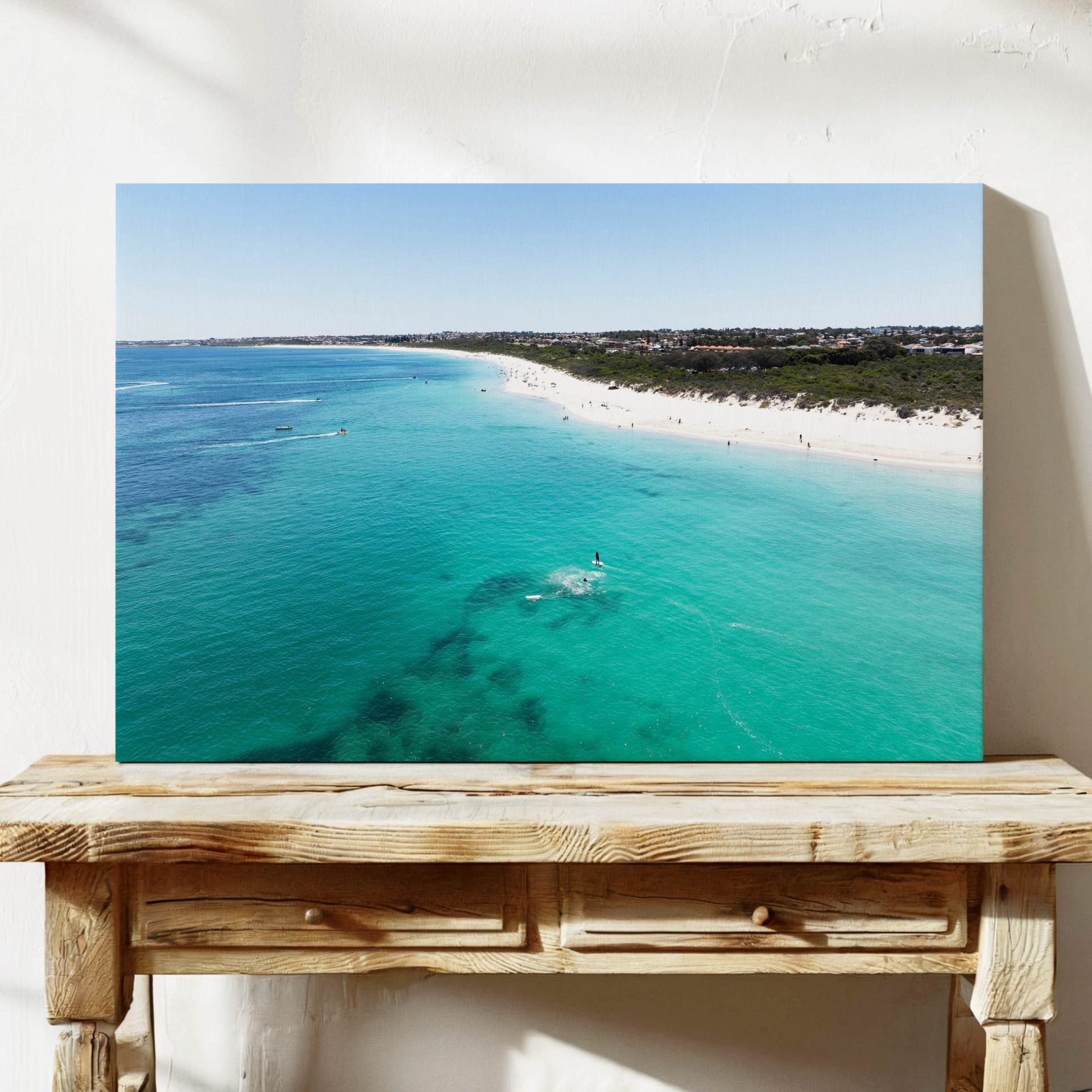 Whitfords Beach Canvas Wall Art Perth