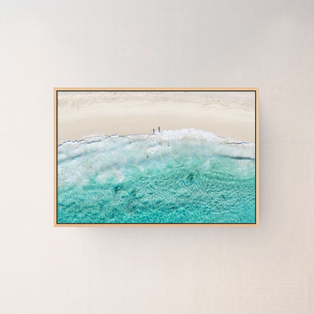 Yallingup Beach Framed Canvas Wall Art image 2