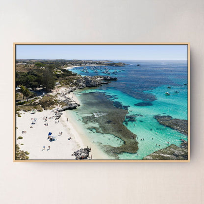 The Basin Rottnest Island Canvas Wall Art image 7