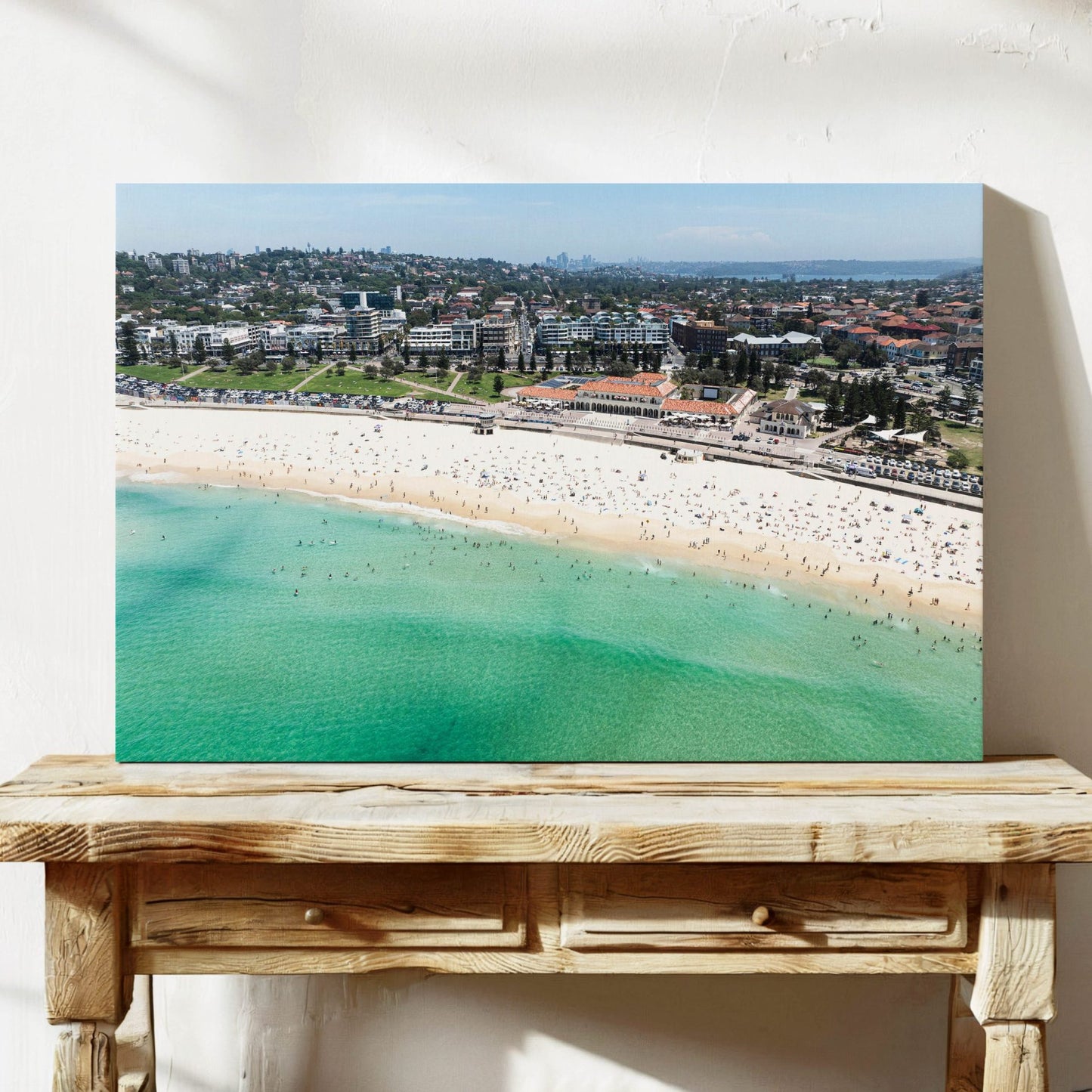 Bondi Beach Framed Canvas Wall Art Sydney