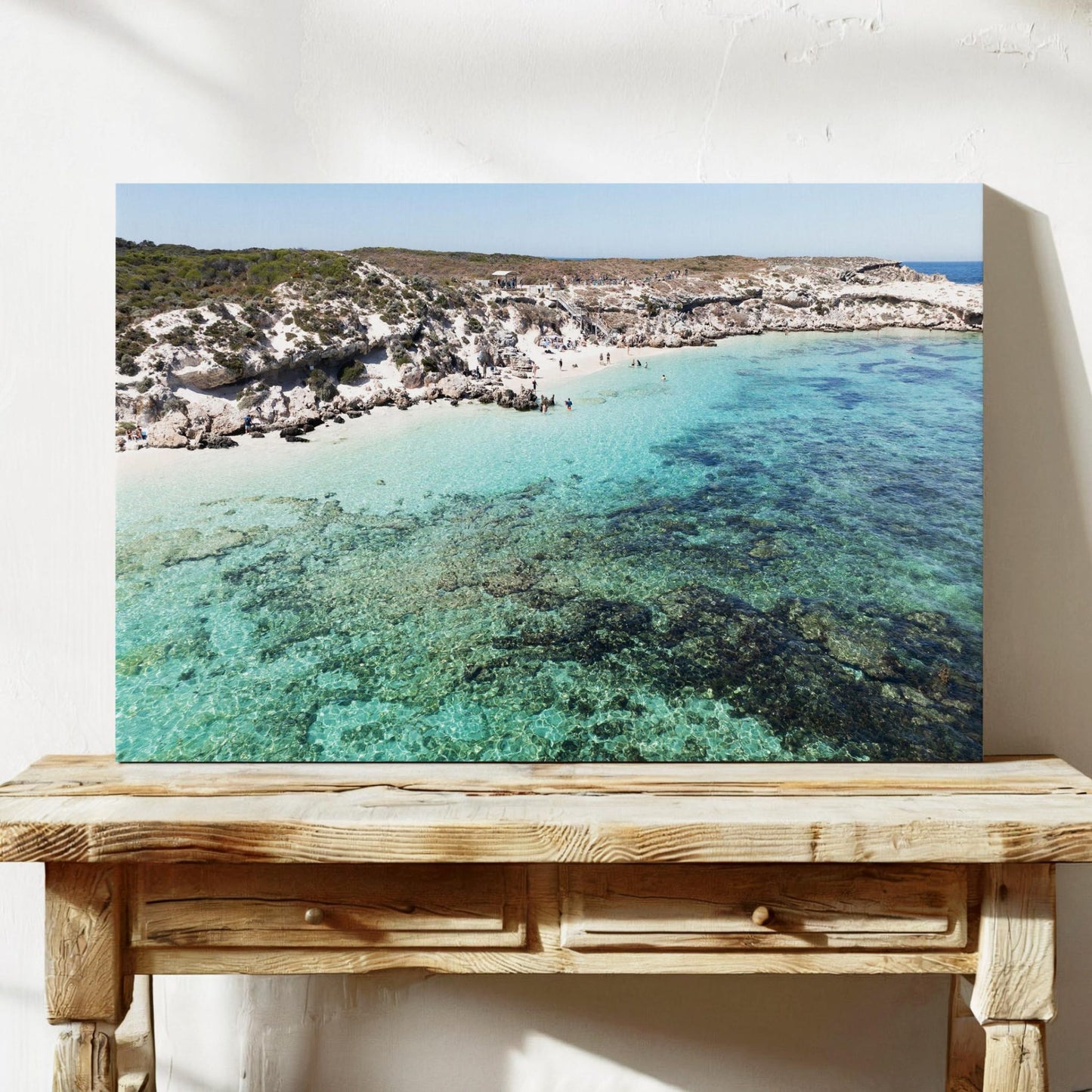 Salmon Bay Beach Photography Framed Prints
