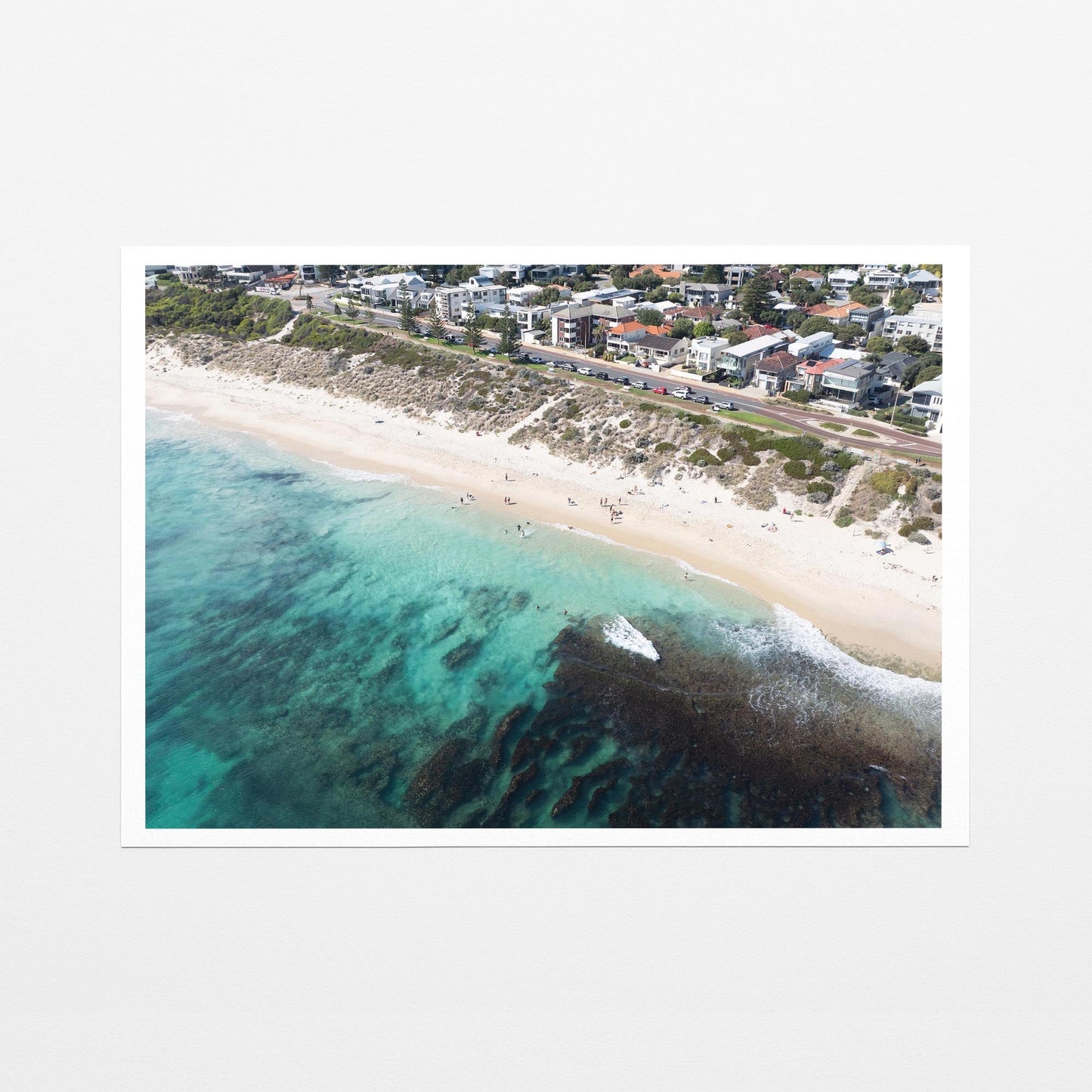 Grant Street Beach fine art paper print