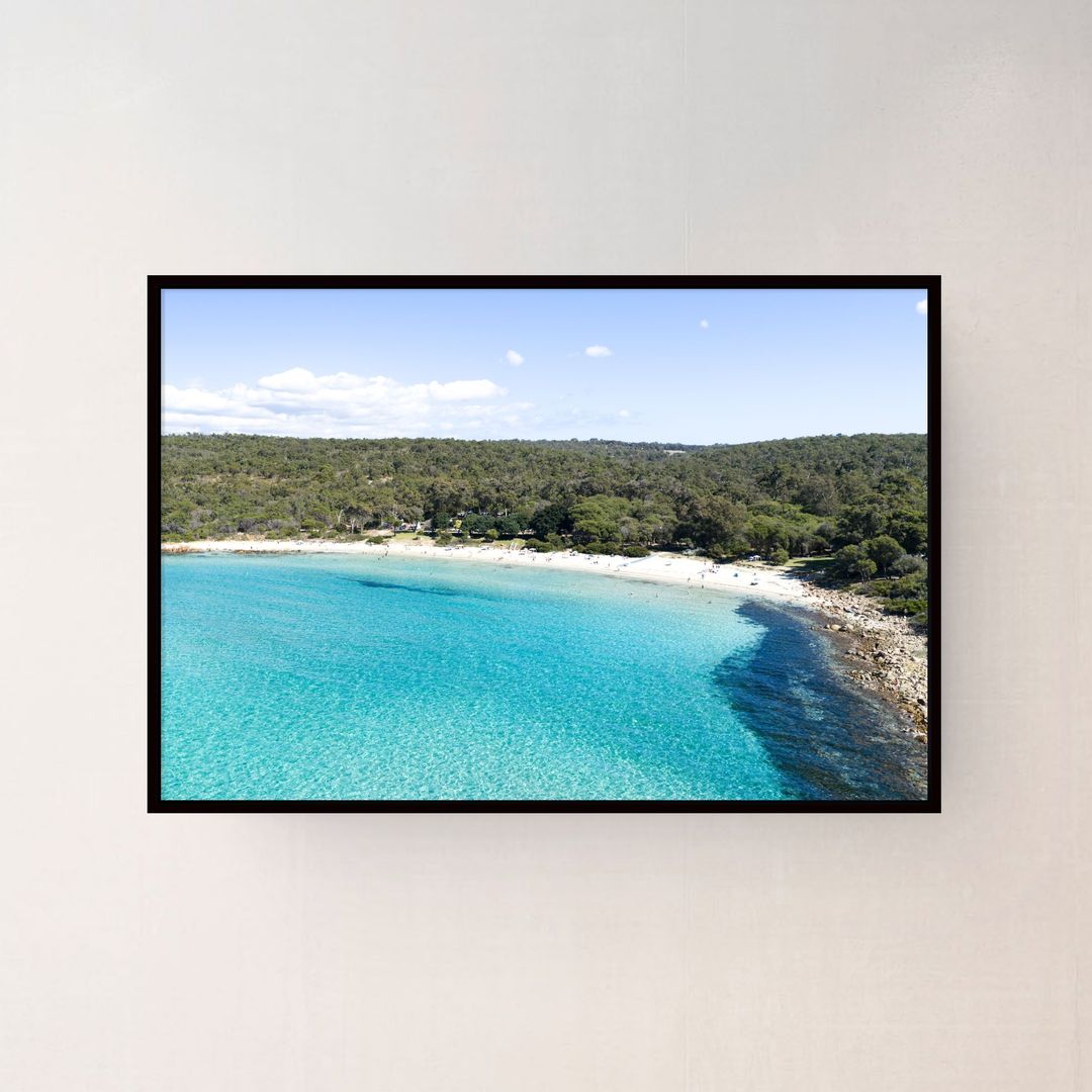 Meelup Beach Framed Canvas image 2