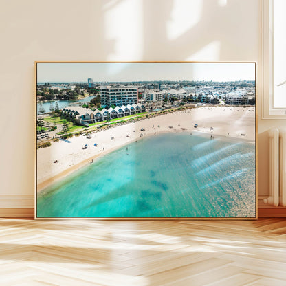 Mandurah Town Beach Canvas Art WA image 2