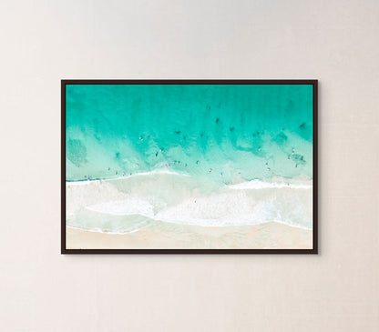 Ocean Waves Framed Wall Art image 2