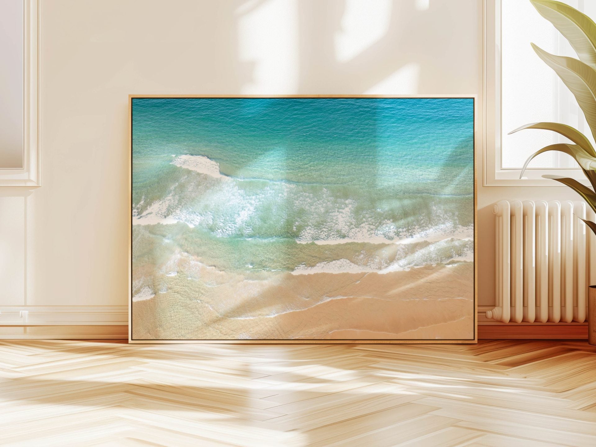 Manly Beach Ocean Framed Canvas Sydney image 2