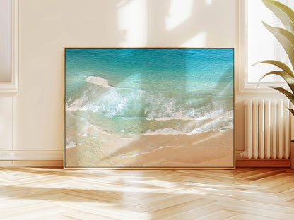 Manly Beach Ocean Framed Canvas Sydney image 2