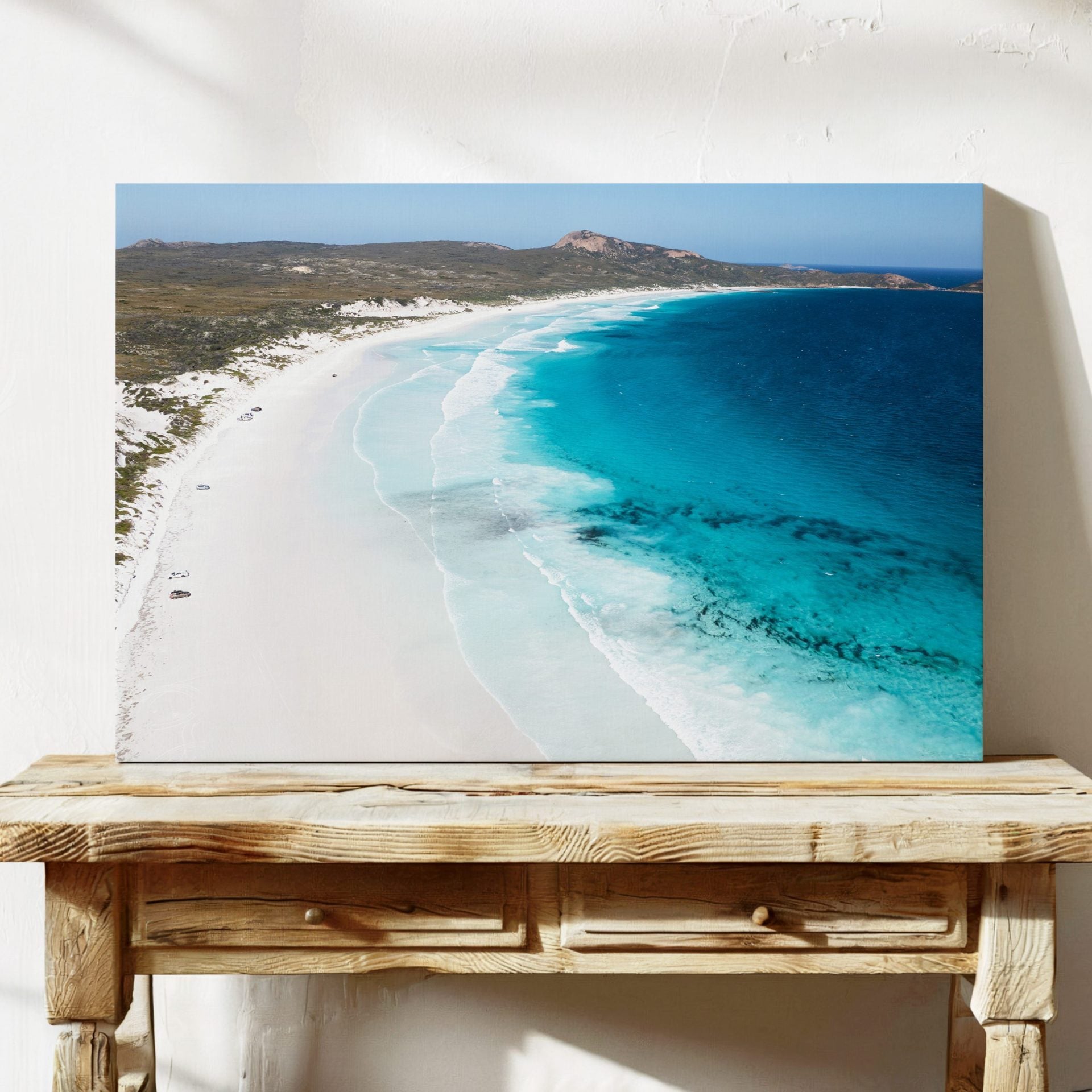 Lucky Bay Esperance Canvas Wall Art WA