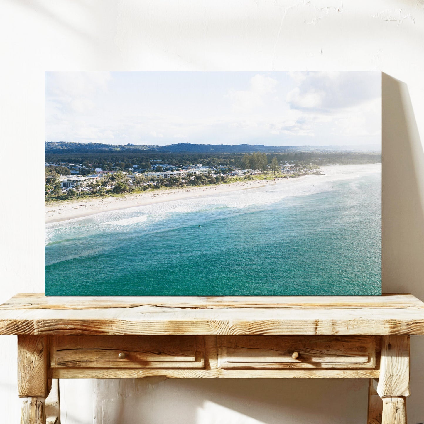 Byron Bay Beachfront Canvas Wall Art NSW