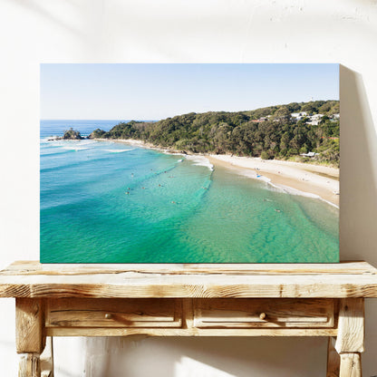 Wategos Beach Surfers Wall Art Byron Bay NSW