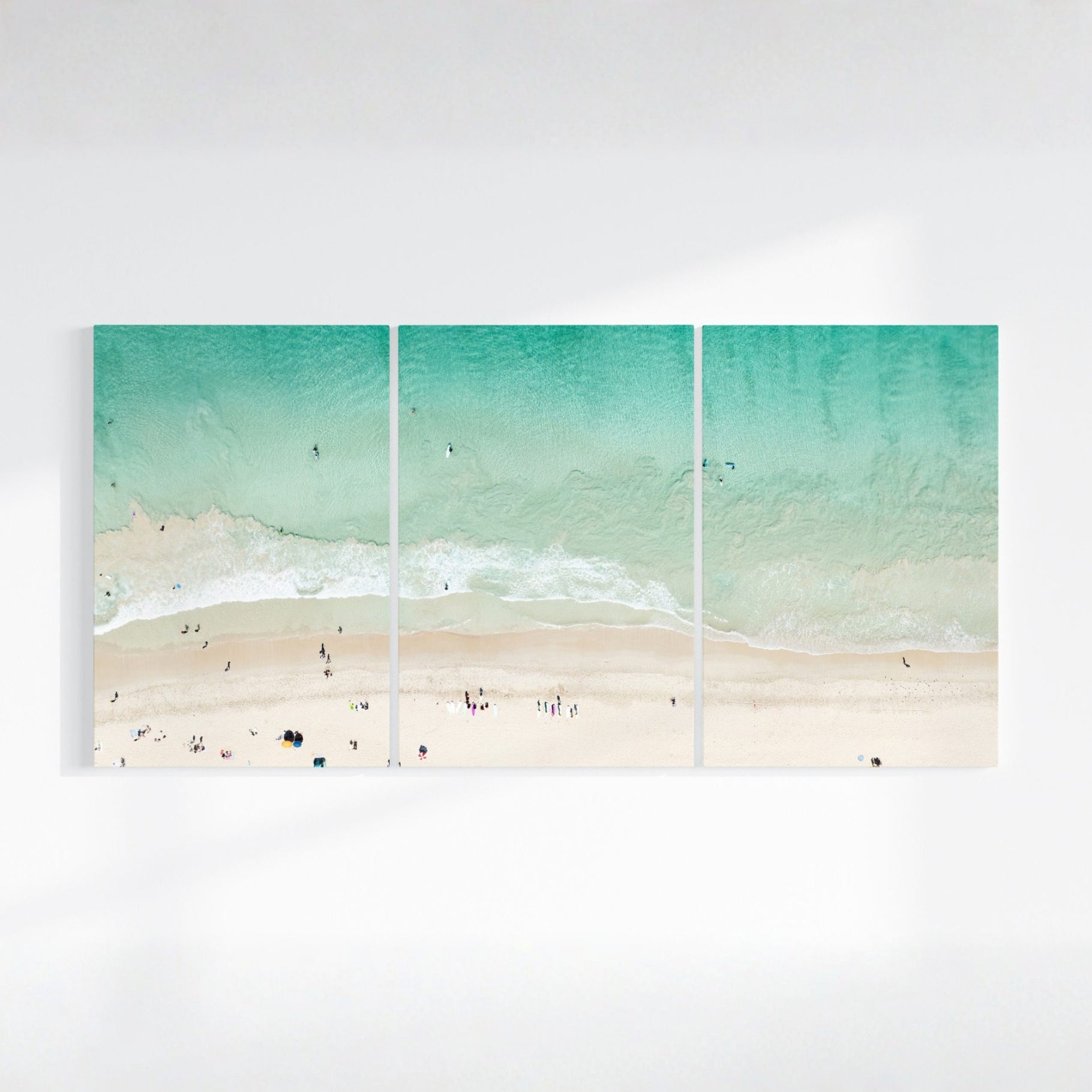 Ocean Photography Three Piece Canvas Wall Art image 0