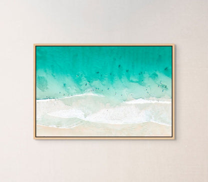 Ocean Waves Framed Wall Art image 3