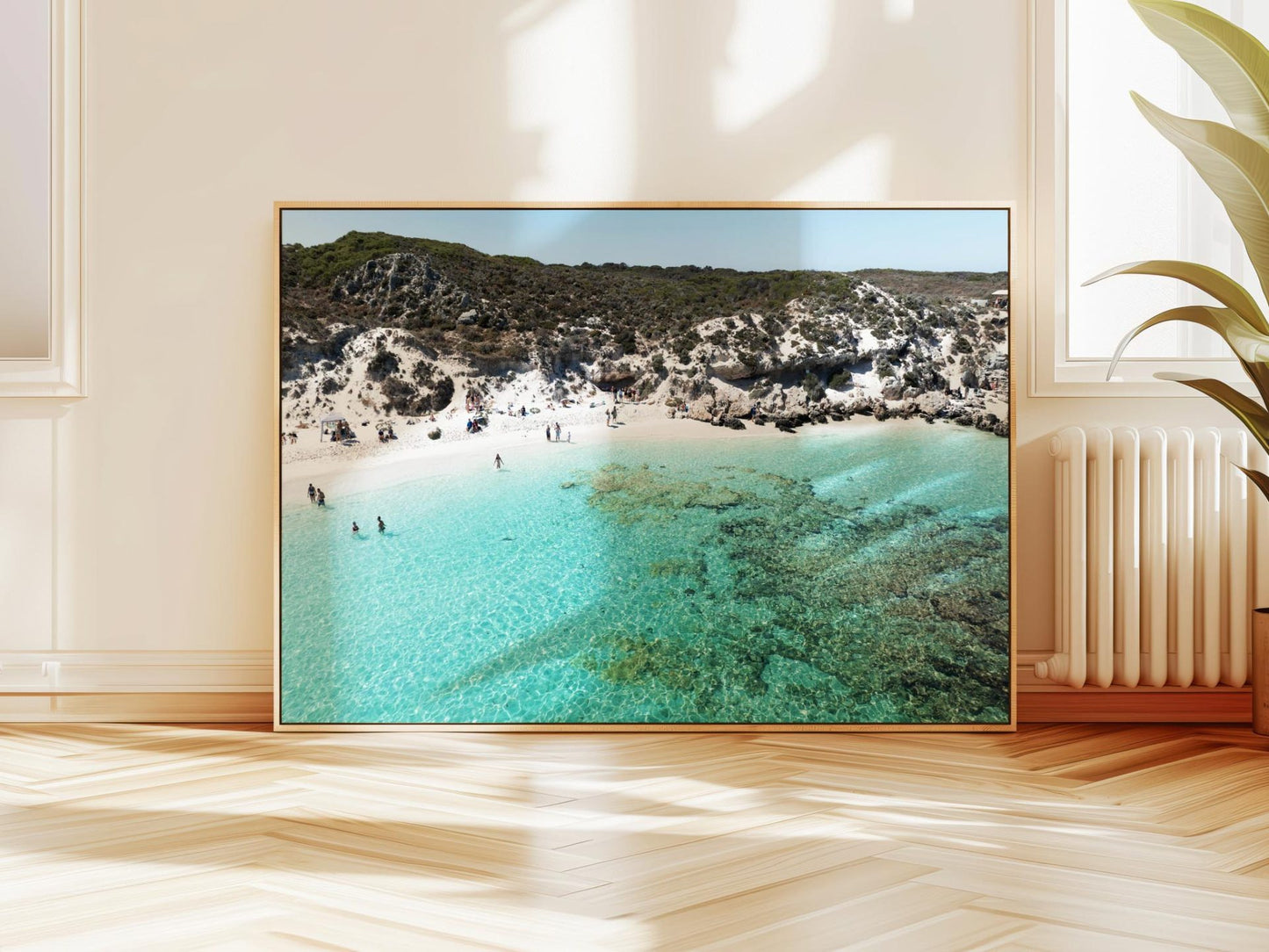 Salmon Bay Rottnest Island Framed Wall Art image 2