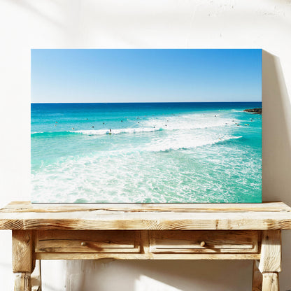 Palm Beach Surfers Canvas Wall Art Gold Coast