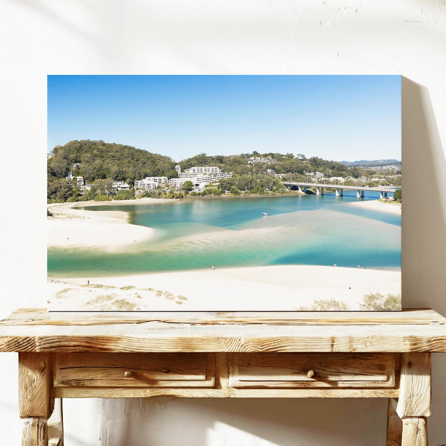 Palm Beach Creek Mouth Wall Art Gold Coast QLD