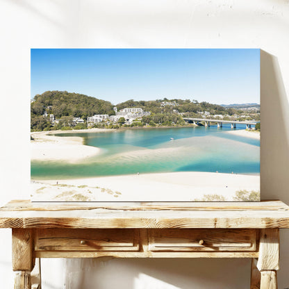 Palm Beach Creek Mouth Wall Art Gold Coast QLD