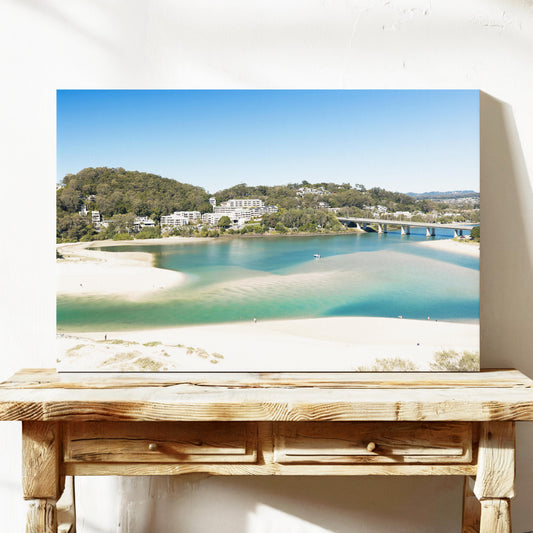 Palm Beach Creek Mouth Wall Art Gold Coast QLD