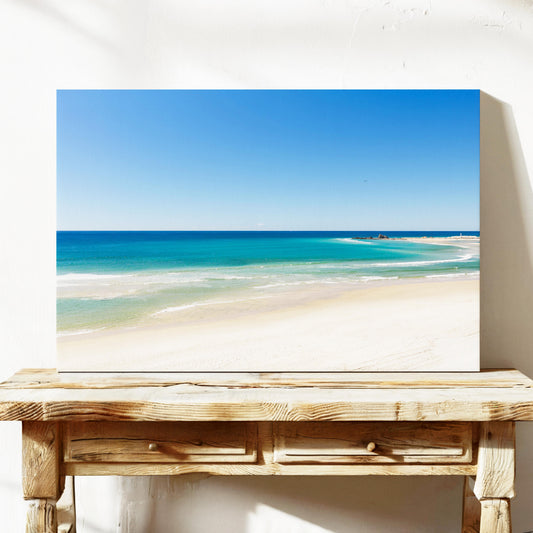 Palm Beach Canvas Wall Art Gold Coast QLD