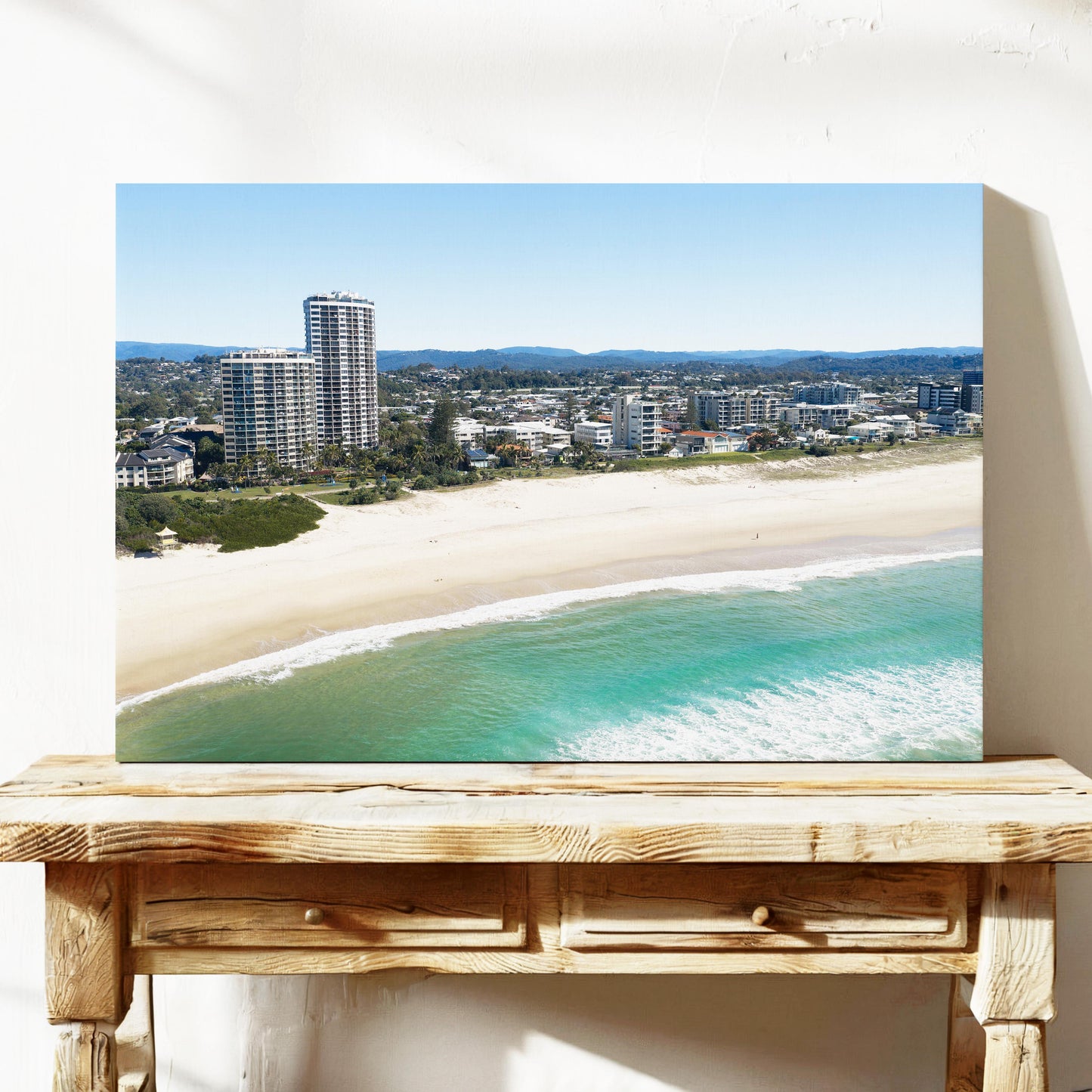 Palm Beach Highrise Wall Art Gold Coast QLD