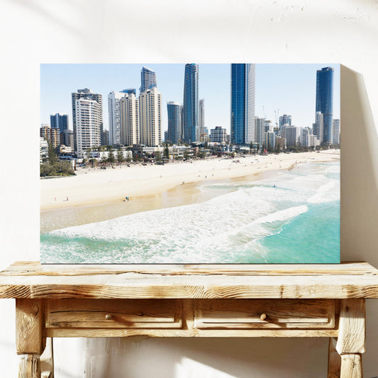 Surfers Paradise Foreshore Wall Art Gold Coast