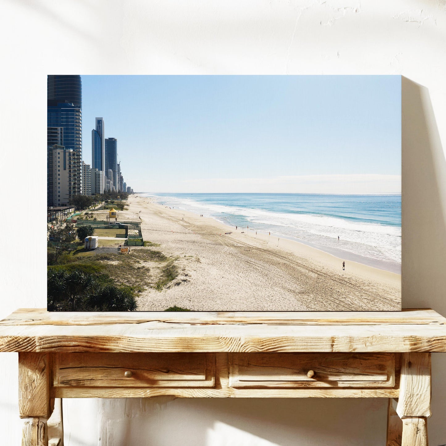 Surfers Paradise Morning Canvas Art Gold Coast QLD