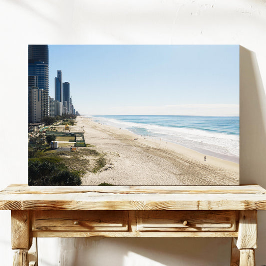 Surfers Paradise Morning Canvas Art Gold Coast QLD