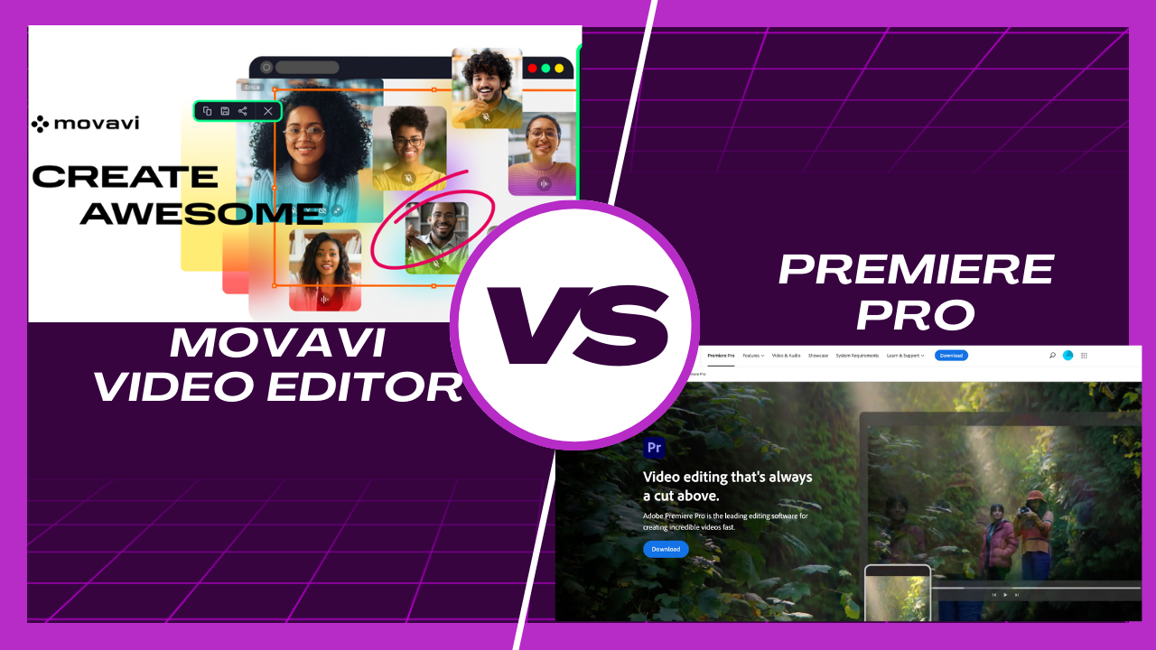 Movavi VS Premiere Pro