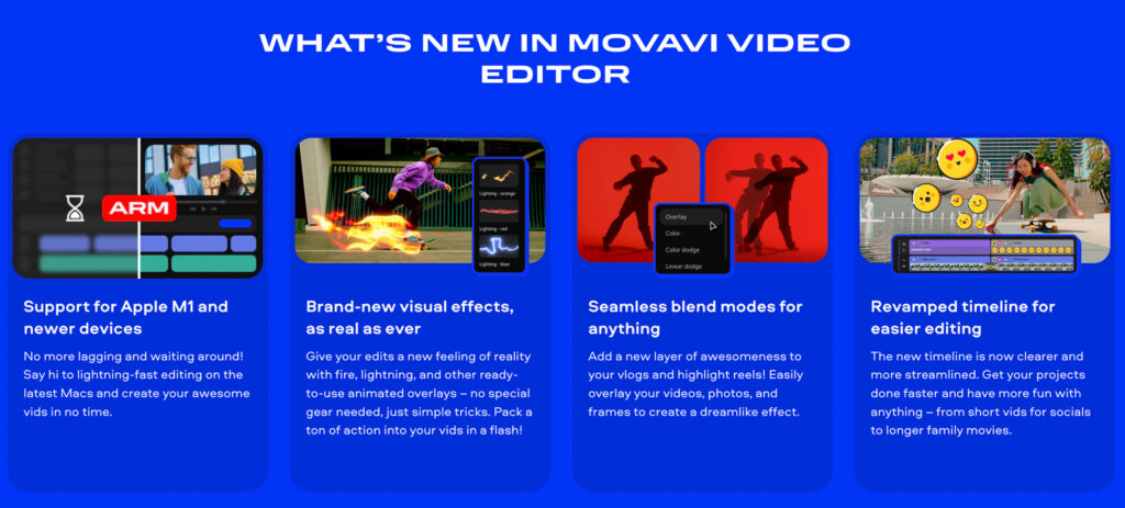 Movavi New Features