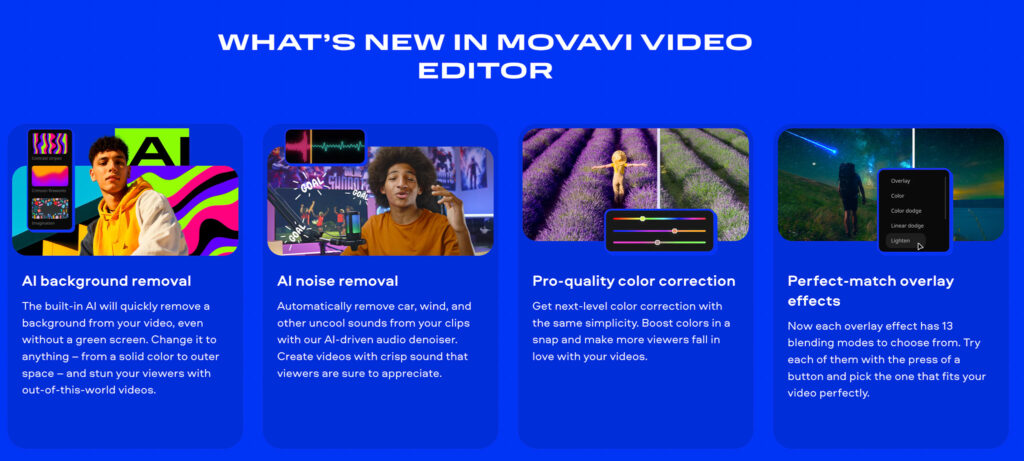 Movavi New Features